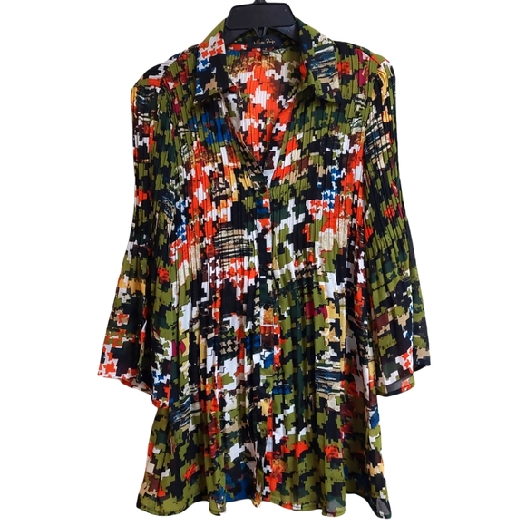 Melissa Paige Tops - Melissa Paige bell sleeve tunic blouse small S